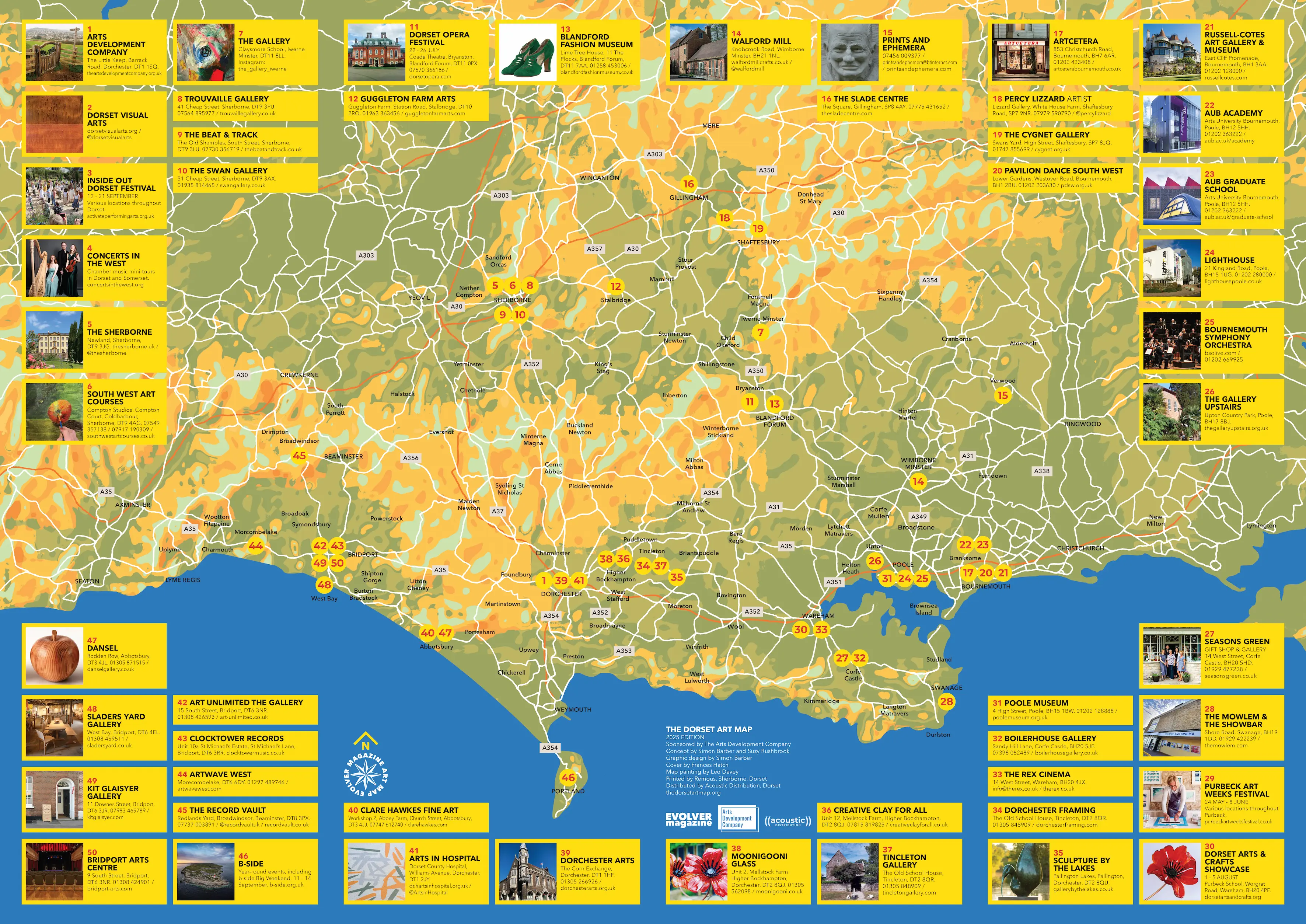 Dorset Art Map